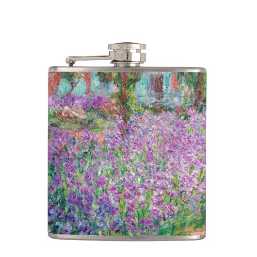 クロード・モネ – ジヴェルニーのアーティストガーデン フラスク (正面)