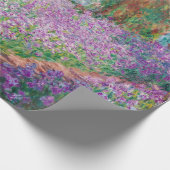 クロード・モネ – ジヴェルニーのアーティストガーデン ラッピングペーパー (角)