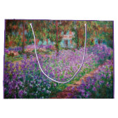 クロード・モネ – ジヴェルニーのアーティストガーデン ラージペーパーバッグ (裏面)