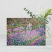 クロード・モネ – ジヴェルニーのアーティストガーデン 招待状 (スタンド正面)