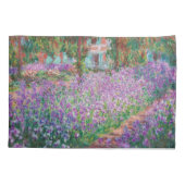 クロード・モネ – ジヴェルニーのアーティストガーデン 枕カバー (裏面)