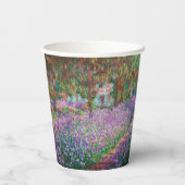 クロード・モネ – ジヴェルニーのアーティストガーデン 紙コップ (裏面)