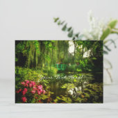 クロード・モネ ジヴェルニー 池とハスの花 招待状 (スタンド正面)