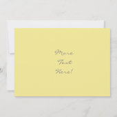 クロード・モネ ジヴェルニー 池とハスの花 招待状 (裏面)