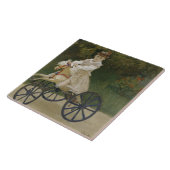 クロード・モネ – ジーン・モネのホビーホース タイル (側面)