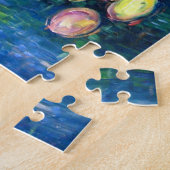 クロード・モネ: スイレン3 ジグソーパズル (側面)