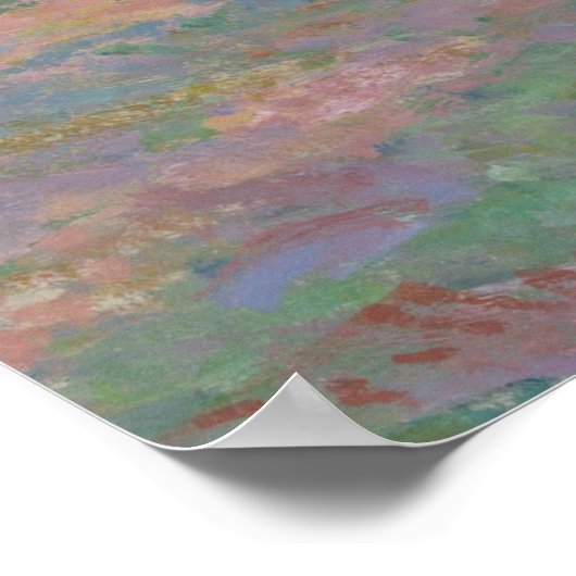 クロード・モネ・スタック小麦(夏の終わり) 1890 ポスター (角)