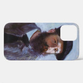 クロード・モネ・セルフ・ポートレート Case-Mate iPhoneケース (裏面 (横))