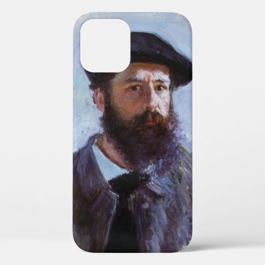 クロード・モネ・セルフ・ポートレート Case-Mate iPhoneケース (裏面)