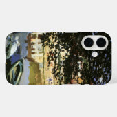 クロード・モネ「セーヌ川のほとり、ブヌクール」 Case-Mate iPhoneケース (裏面 (横))