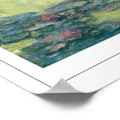 クロード・モネ・ゼディング・アート・ポスター#11 ポスター (角)