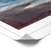 クロード・モネ・ゼディング・アート・ポスター#22 ポスター (角)