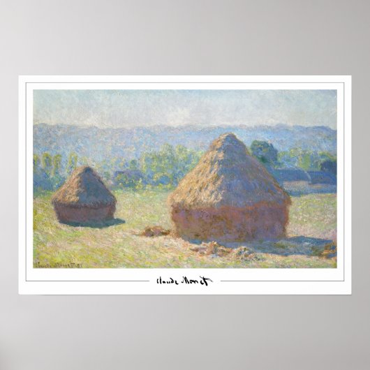 クロード・モネ・ゼディング・アート・ポスター#31 ポスター (正面)