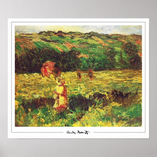クロード・モネ・ゼディング・アート・ポスター#377-2 ポスター (正面)