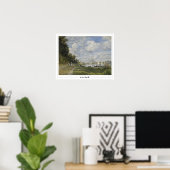 クロード・モネ・ゼディング・アート・ポスター#48 ポスター (ホームオフィス)