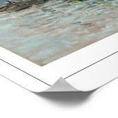 クロード・モネ・ゼディング・アート・ポスター#50 ポスター (角)