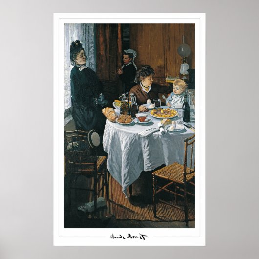 クロード・モネ・ゼディング・アート・ポスター#9-2 ポスター (正面)