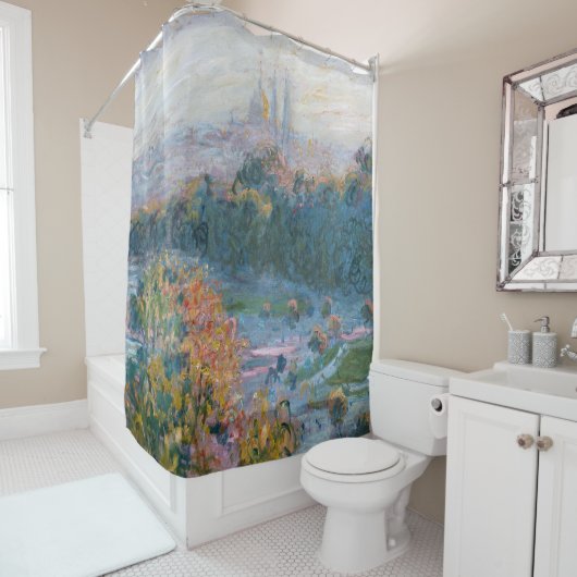 クロード・モネ - テュイルリーの庭、習作 シャワーカーテン (インサイチュ)