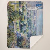 クロード・モネ - テュイルリー園 シェルパブランケット (正面)