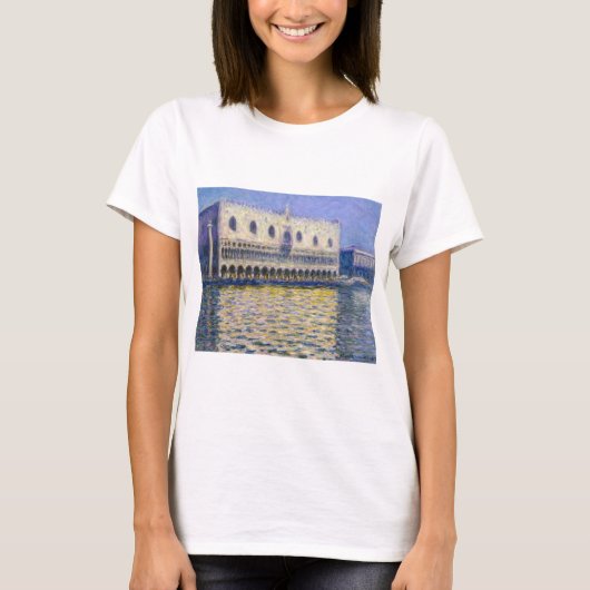 クロード・モネ - ドージェ宮殿 Tシャツ (正面)