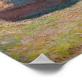 クロード・モネ – ハイヤック,夏の終わり ポスター (角)