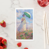 クロード・モネ – パラソルを右に向けた女性 (インサイチュ)