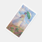 クロード・モネ – パラソルを右に向けた女性 (コーナー)