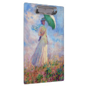 クロード・モネ – パラソルを右に向けた女性 クリップボード (右)