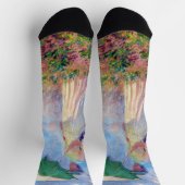 クロード・モネ – パラソルを右に向けた女性 ソックス (上部)