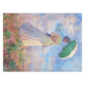 クロード・モネ – パラソルを右に向けた女性 テーブルクロス (正面(横))