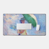 クロード・モネ – パラソルを右に向けた女性 デスクマット (キーボード&マウス)