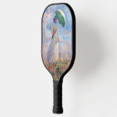 クロード・モネ – パラソルを右に向けた女性 ピックルボールラケット (左)