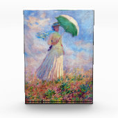 クロード・モネ – パラソルを右に向けた女性 フォトブロック (正面)