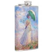 クロード・モネ – パラソルを右に向けた女性 フラスク (右)