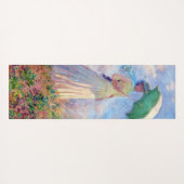クロード・モネ – パラソルを右に向けた女性 ヨガマット (裏面(横))