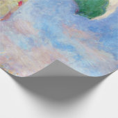 クロード・モネ – パラソルを右に向けた女性 ラッピングペーパー (角)