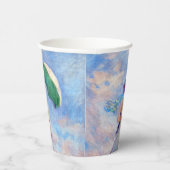 クロード・モネ – パラソルを右に向けた女性 紙コップ (右)