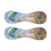 クロード・モネ – パラソルを右に向けた女性 野球ボール (パネル)