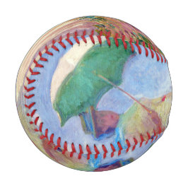 クロード・モネ – パラソルを右に向けた女性 野球ボール