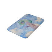 クロード・モネ – パラソルを向けた離れ女性 バスマット (アングル)