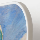 クロード・モネ – パラソルを向けた離れ女性 ピックルボールラケット (左詳細)