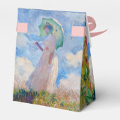 クロード・モネ – パラソルを向けた離れ女性 フェイバーボックス (裏面サイド)