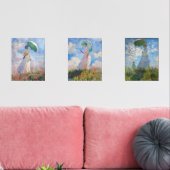 クロード・モネ – パラソル・セリエを持つ女性 (リビング)