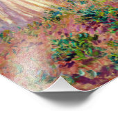 クロード・モネ – パラソル・セリエを持つ女性 フォトプリント            (角)