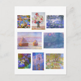 クロード・モネ、ファインアート絵画、印象派 ポストカード