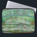 クロード・モネ・フ日本のットブリッジ。印象主義 ラップトップスリーブ<br><div class="desc">Claude Monet "Footbridge"日本のコンピューターの袖。</div>