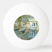クロード・モネ。ブラザーズアットラグレヌイレ 卓球ボール (裏面)