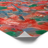 クロード・モネ、ブルフィールド、ウィンドミルニアレイデン ポスター (角)