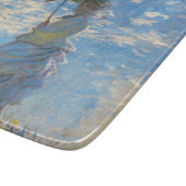 クロード・モネ – プロムナード，パラソルを持つ女性 カッティングボード (角)