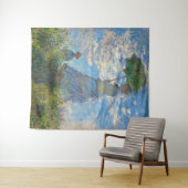 クロード・モネ – プロムナード，パラソルを持つ女性 タペストリー (インサイチュ(横))